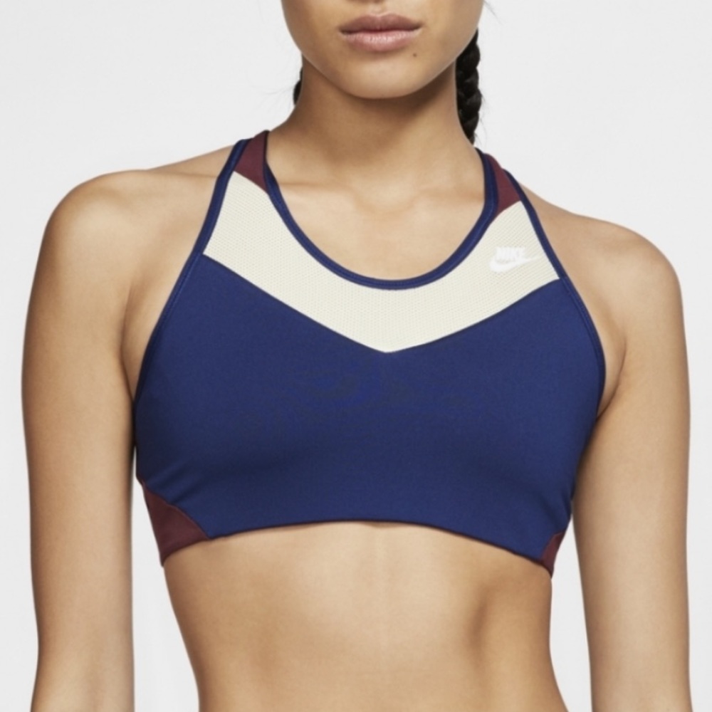 Nike dri-fit crossback colorblock sports bra Size S